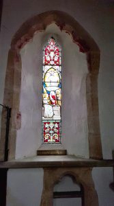 Memorial window to the Rev'd Arthur Vaughan Williams 